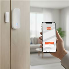 Solight smart WiFi hlásič pohybu/gong, magnet čidlo na dvere, napájanie zo zásuvky
