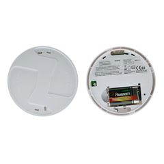 Solight detektor dymu + alarm, 85dB, biely + 9V batéria
