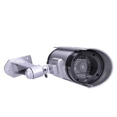 Solight maketa bezpečnostnej kamery, na stenu, LED dióda, 2 x AA