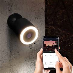 Solight vonkajšia IP kamera s LED světlom