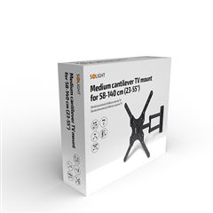 Solight stredný konzolový držiak pre ploché TV, 58cm - 140cm (23