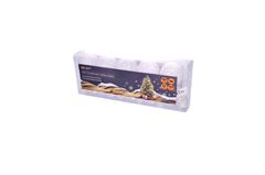 Solight LED reťaz vianočné gule bavlnené, 10LED, 1m, 2x AA, IP20