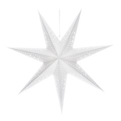 Solight LED vianočná hviezda, závesná, 60cm, 20x LED, časovač, 2x AA