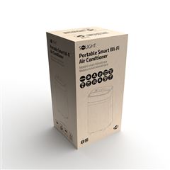Solight mobilná klimatizácia 12000 BTU, smart WiFi, chladenie, odvlhčovanie, ventilátor