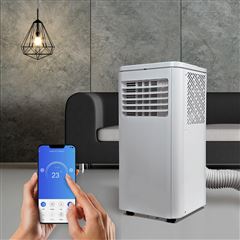 Solight mobilná klimatizácia 9000 BTU, smart WiFi, chladenie, odvlhčovanie, ventilátor_použité zboží