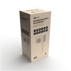 Solight mobilná klimatizácia 9000 BTU, smart WiFi, chladenie, odvlhčovanie, ventilátor_použité zboží