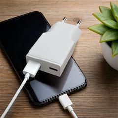 Solight USB A+C 20W fast charger