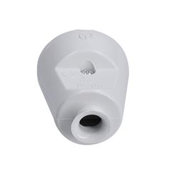 Solight zástrčka priama, IP20, biela