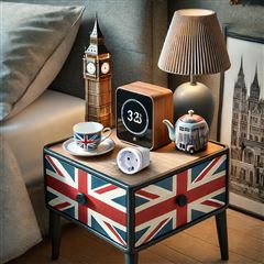 Solight cestovný adaptér do Veľkej Británie, typ G