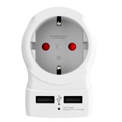 SKROSS cestovný adaptér UK USB do Veľkej Británie, typ G