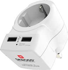 SKROSS cestovný adaptér UK USB do Veľkej Británie, typ G