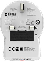 SKROSS cestovný adaptér UK USB do Veľkej Británie, typ G