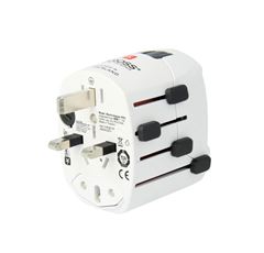 SKROSS cestovný adaptér PRO - World & USB, univerzálny, uzemnený, USB-A 12W