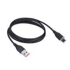 Solight USB-C kábel, USB 2.0 A konektor - USB-C 3.1 konektor, silikón, 1m