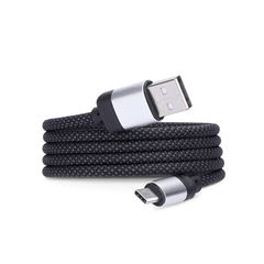 Solight magnetický USB-C kábel, USB 2.0 A konektor - USB-C konektor, 1m