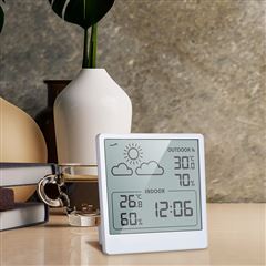 Solight teplomer, farba biela