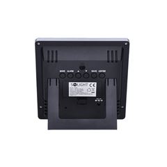 Solight meteostanica, farebný LCD, teplota, vlhkosť, RCC, čierna