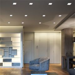 Solight LED mini panel CCT, podhľadový, 24W, 1800lm, 3000K, 4000K, 6000K, štvorcový