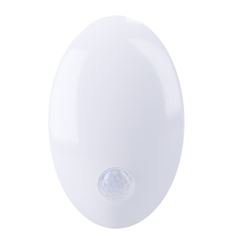 Solight nočné LED svetielko s pohybovým a svetelným sensorom 0,7W, 3000K, 230V
