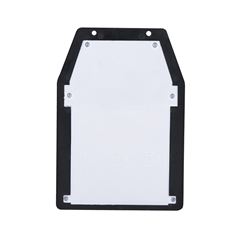 Solight LED solárna lampáš nástenná, teplá biela, 12x17cm, čierna