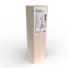 Solight LED reflektor s vysokým stojanom, 100W, 9000lm, 4000K, kábel so zástrčkou, IP65