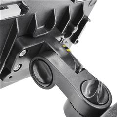 Solight LED reflektor Quick so senzorom, 10W, 850lm, 4000K, IP44, čierny