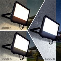 Solight LED reflektor TOP, 150W, max. 21000lm, 3CCT, voliteľný výkon 100/75/47%, IP65, rýchlokonektor
