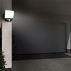 Solight LED reflektor Quick so senzorom, 20W, 1700lm, 4000K, IP44, čierny