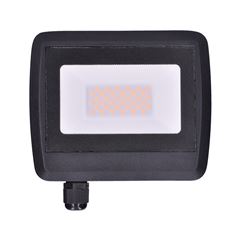 Solight LED reflektor Easy, 30W, 2400lm, 4000K, IP65, čierny