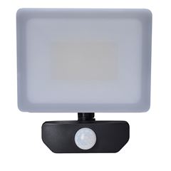 Solight LED reflektor Quick so senzorom, 30W, 2550lm, 4000K, IP44, čierny