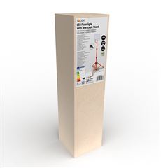 Solight LED reflektor s vysokým stojanom, 50W, 4500lm, 4000K, kábel so zástrčkou, IP65