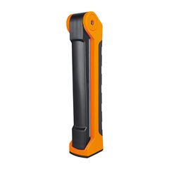 Solight pracovná nabíjacia LED lampa, 500lm + 70lm, COB, Li-Ion, USB, čiernooranžová