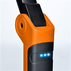 Solight pracovná nabíjacia LED lampa, 500lm + 70lm, COB, Li-Ion, USB, čiernooranžová