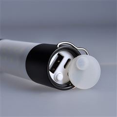 Solight LED nabíjacie ručné svietidlo s kampingovou lucernou, 250lm, power bank, Li-Ion