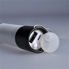 Solight LED nabíjacie ručné svietidlo s kampingovou lucernou, 250lm, power bank, Li-Ion