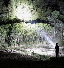 Solight LED nabíjacie ručné svietidlo s power bankom, 800lm, Li-Ion