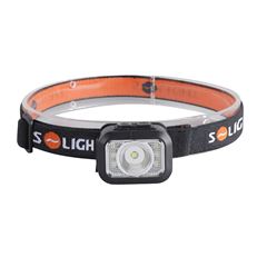 Solight LED čelové nabíjacia svietidlo, 170lm, teplé+studené svetlo, Li-Ion