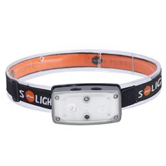 Solight LED čelové nabíjacie svietidlo, 100lm, sensor, Li-Ion