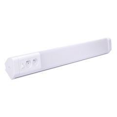 Solight LED kuchynské svietidlo, 2x zásuvka, vypínač, 10W, 4100K, 51cm