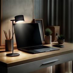 Solight LED nabíjacia lampička 3v1, 280lm, zmena CCT, stmievanie, čierna