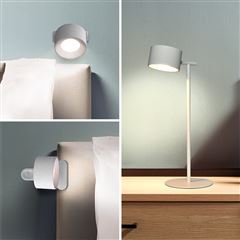 Solight LED nabíjacia lampička 3v1, 280lm, zmena CCT, stmievanie, biela
