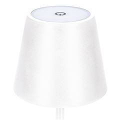 Solight LED nabíjacia lampička Lucca, 120lm, zmena CCT, stmievanie, biela