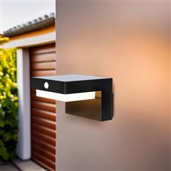 Solight LED solárne nástenné osvetlenie Palermo, 5W, 400lm, 3000K