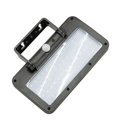 Solight LED solárne svetlo so senzorom, 5W, 500lm, 4000K, Li-Ion, čierna