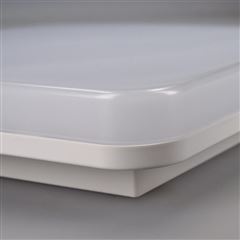 Solight LED venkovné osvetlenie, prisadené, štvorcove, IP54, 15W, 1150lm, 4000K, 22cm