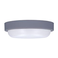 Solight LED vonkajšie osvetlenie guľaté, 13W, 910lm, 4000K, IP54, 17cm, sivá farba