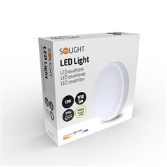 Solight LED vonkajšie osvetlenie guľaté, 13W, 910lm, 4000K, IP54, 17cm