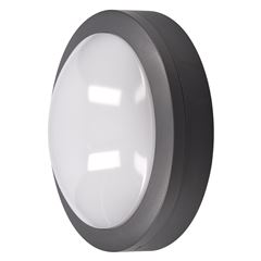Solight LED vonkajšie osvetlenie Siena, sivé, 13W, 910lm, 4000K, IP54, 17cm