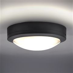 Solight LED vonkajšie osvetlenie Siena, sivé, 13W, 910lm, 4000K, IP54, 17cm