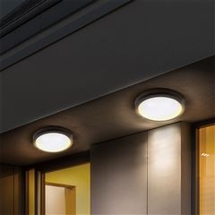 Solight LED vonkajšie osvetlenie Siena, sivé, 13W, 910lm, 4000K, IP54, 17cm